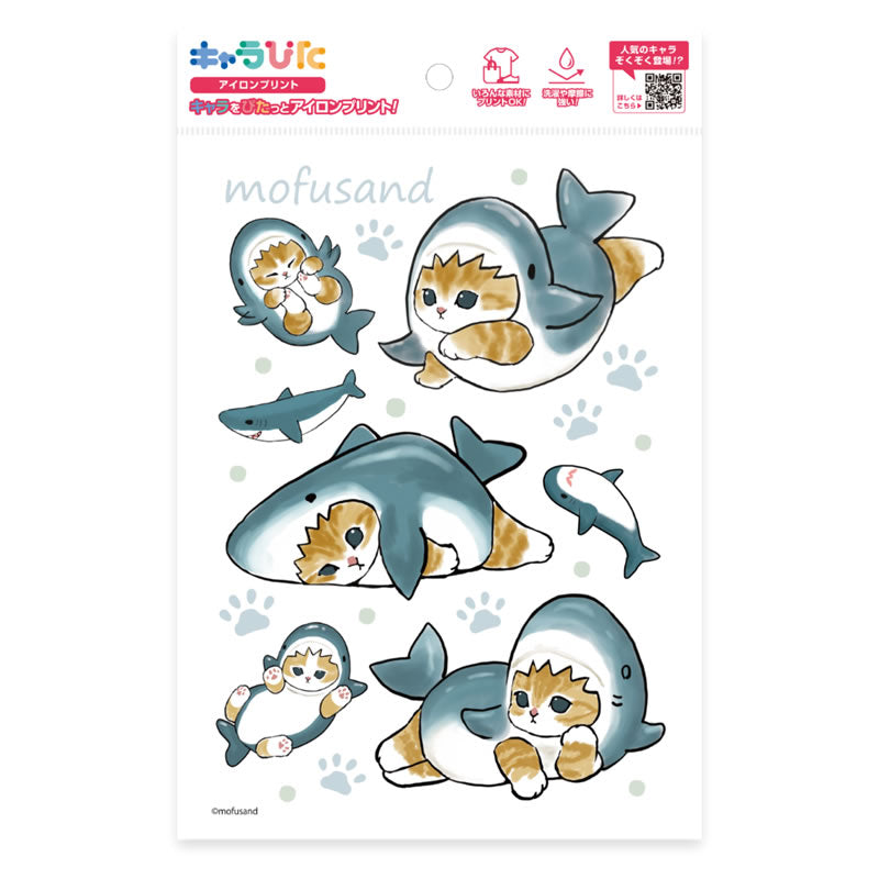 mofusand キャラぴた アイロンプリントシート①A51 | mofusandもふもふ