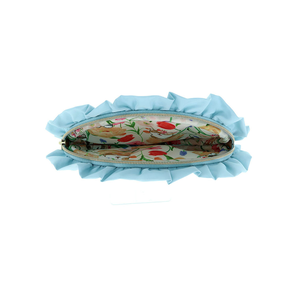 mofusand×日比谷花壇 フリルミニポーチ(Bloom)