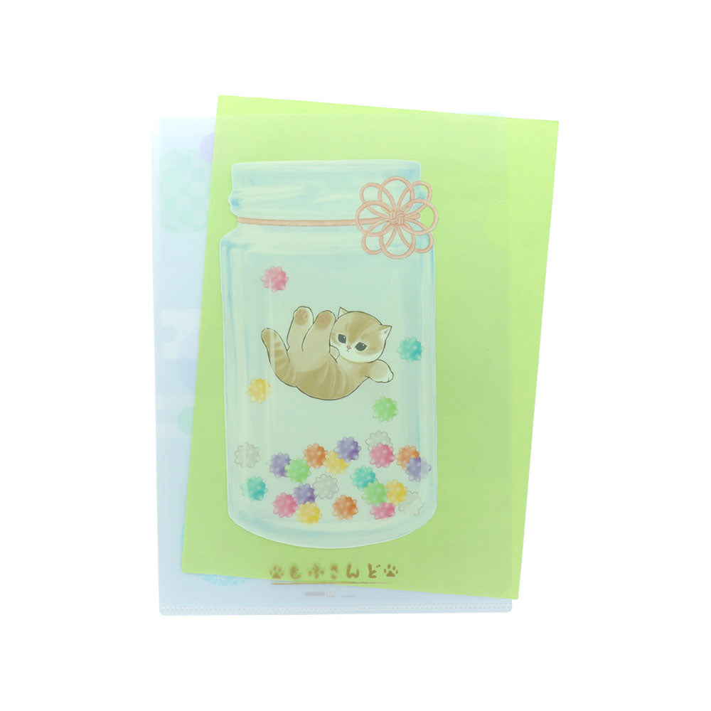 mofusand Clear File with Envelope (Konpeito)