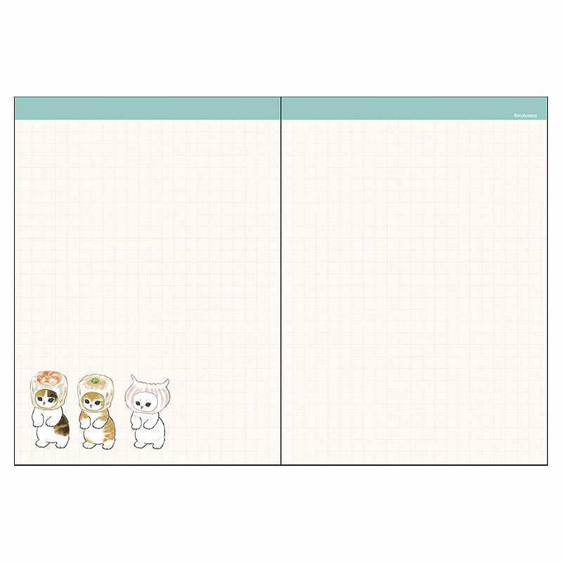 mofusand 노트북 월 A6 2024 (과일)