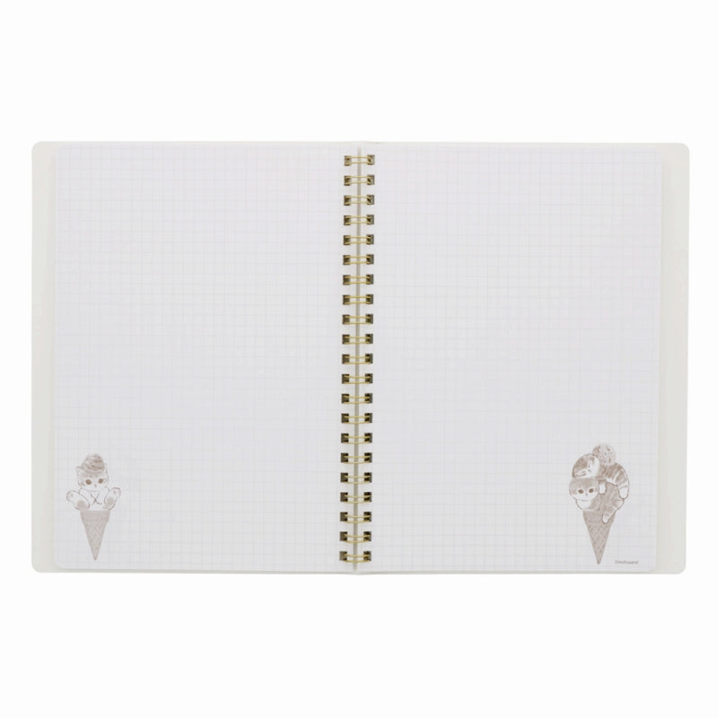 mofusand リングノートA5(アイスにゃん)