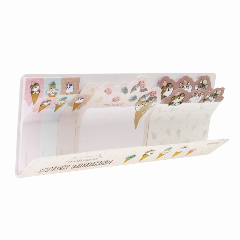 mofusand Daikut sticky note slim (ice cream)