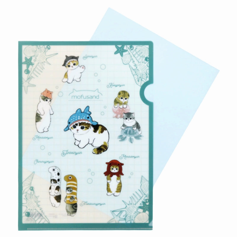 mofusand 清除文件A4(海洋生物猫)