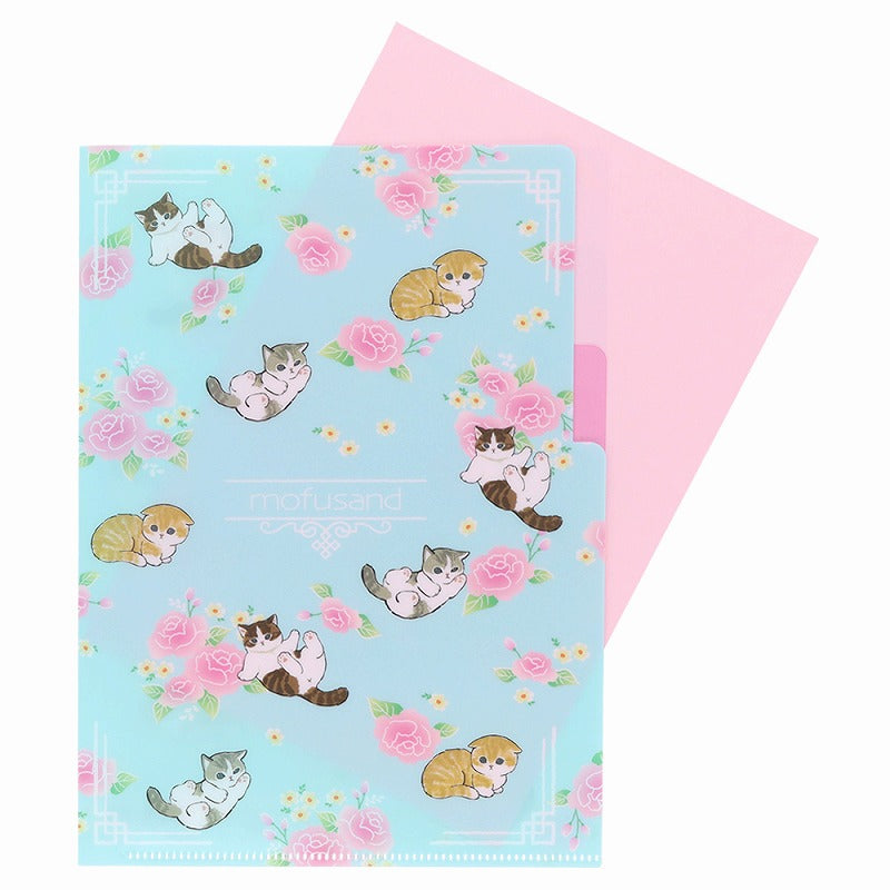 mofusand Clear file A5 3P (flower)
