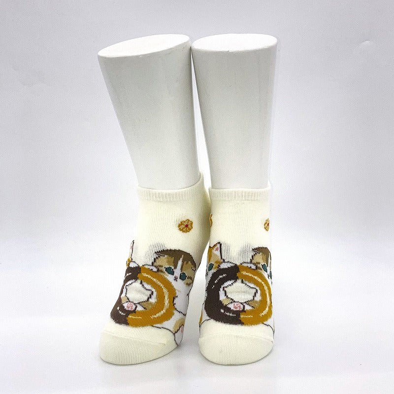 mofusand Socks (horizontal set donut Nyan)
