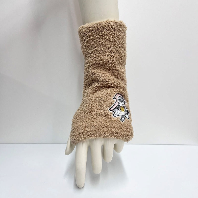 mofusand 마시멜로 팔 Wormer (Yuruni 자수 갈색)