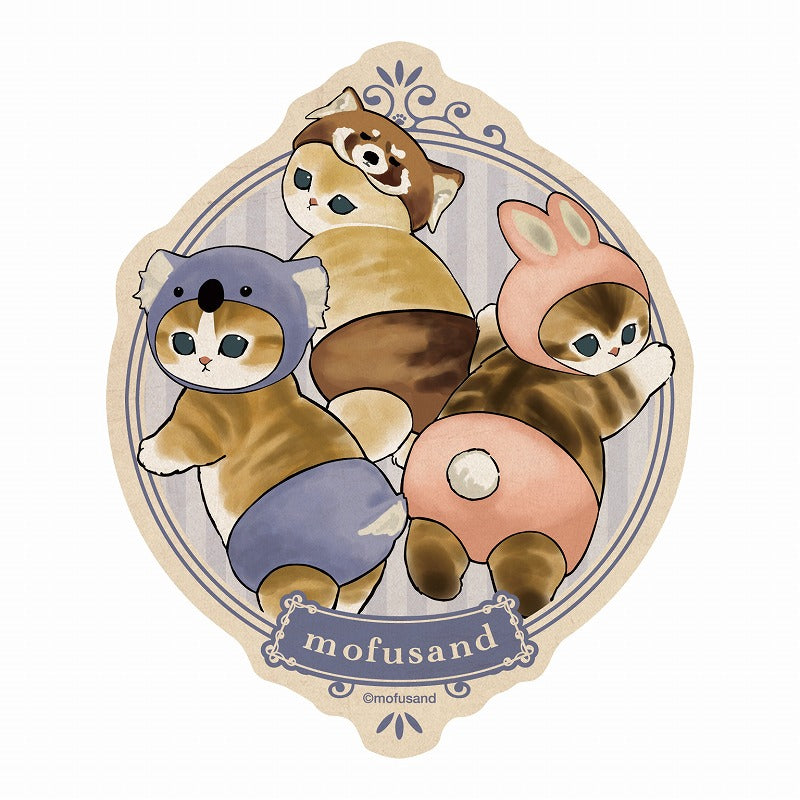 mofusand Travel sticker (10) honey