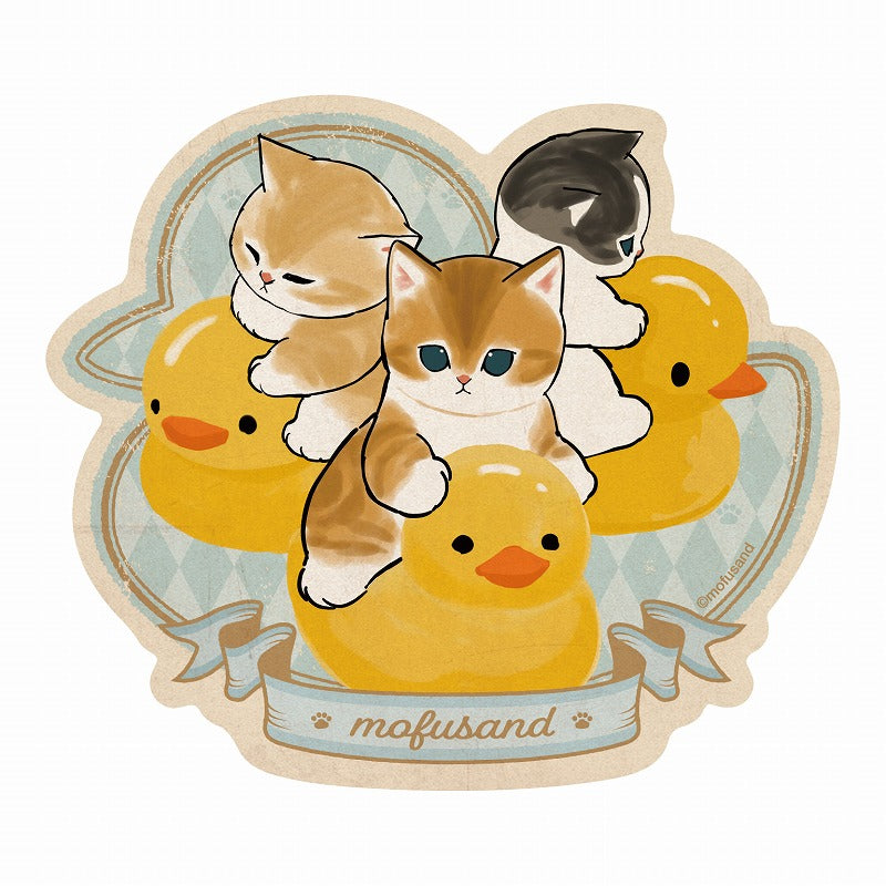 mofusand トラベルステッカー(12)あひる隊