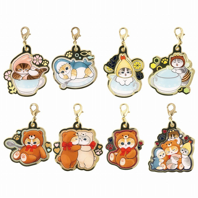 mofusandExhibition Metal Charm Collection (8 types in total) 1BOX 8 pieces