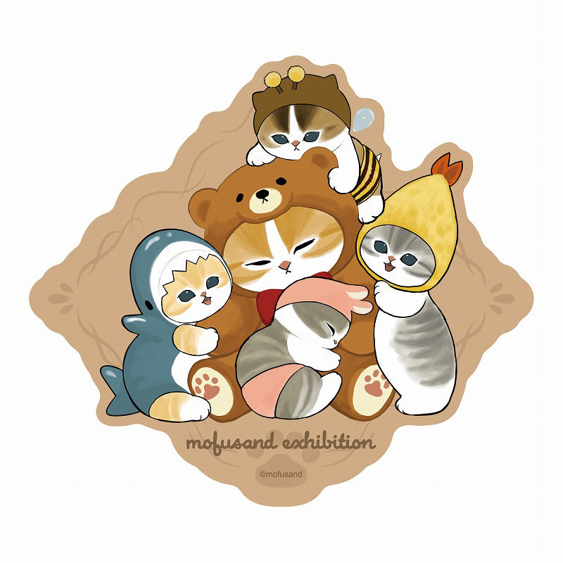 mofusandExhibition Travel Sticker ③