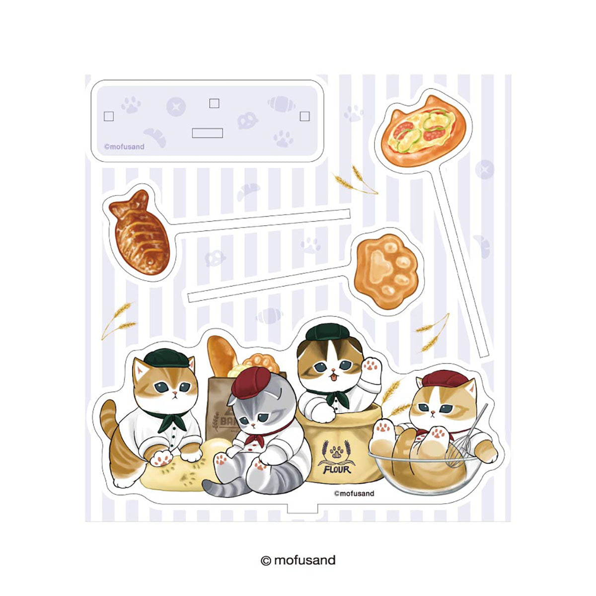 mofusand Mofumofu 烘焙坊 2Way 插牌&亚克力立牌