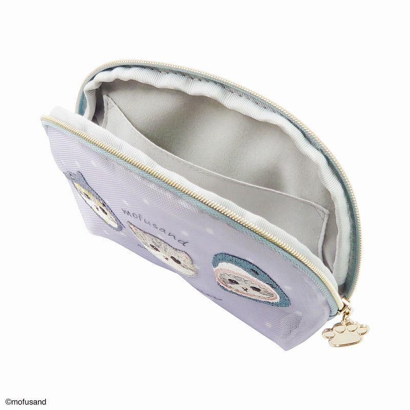 mofusand Tissue pouch mesh (shark Nyan)