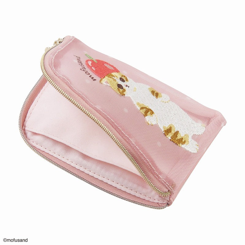 mofusand 데일리 파우치 메쉬 (Mogi Nyan)