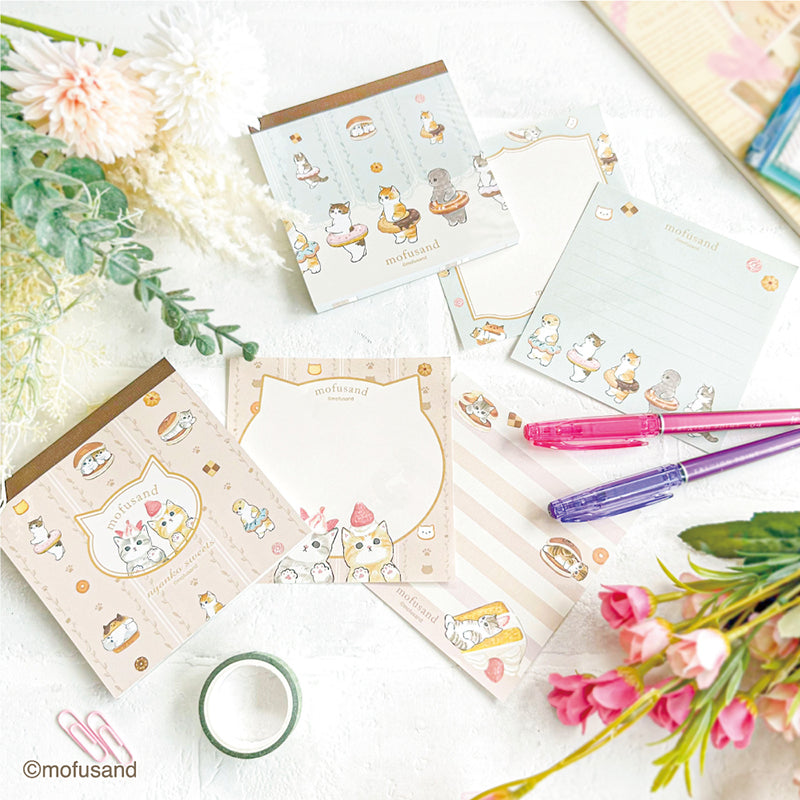 mofusand スクエアメモ BR