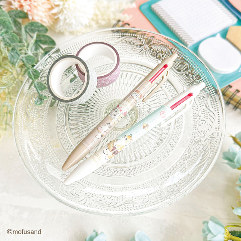 mofusand 3 color ballpoint pen BL