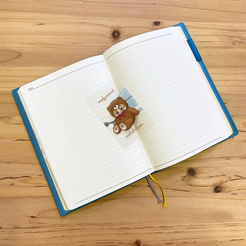 mofusandExhibition clear bookmark 3