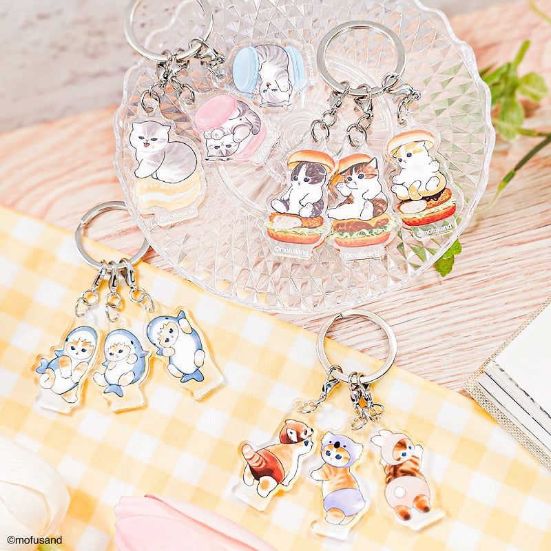 mofusand 3 acrylic key chain (Jankaku)
