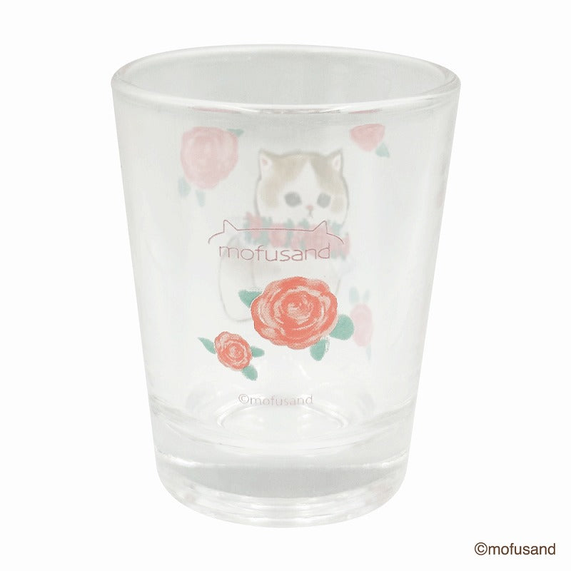 mofusand Mini glass (roses)