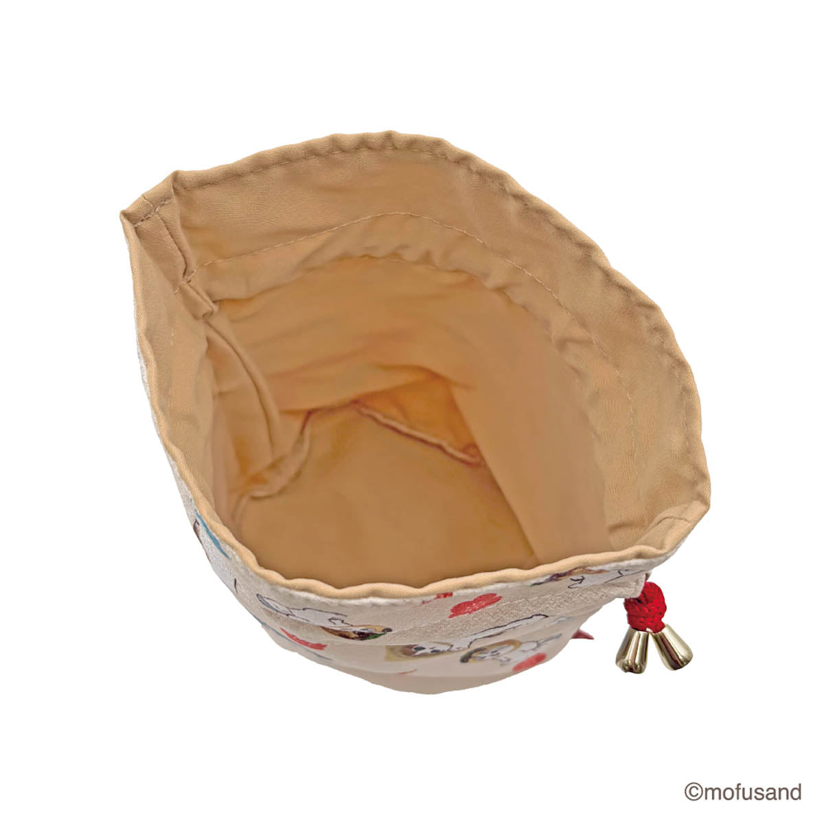 mofusand Drawstring Bag Chirimen (Local)