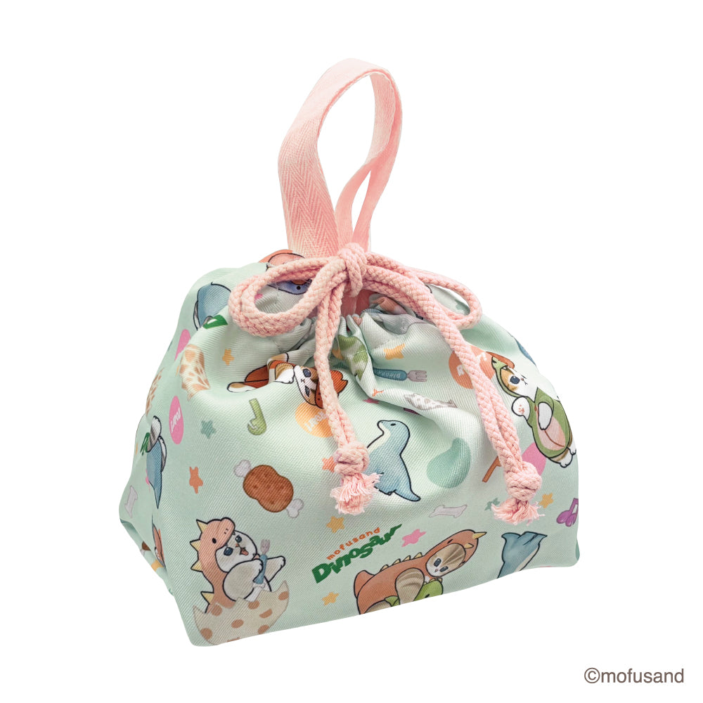 mofusand 午餐束口袋(怪兽猫)
