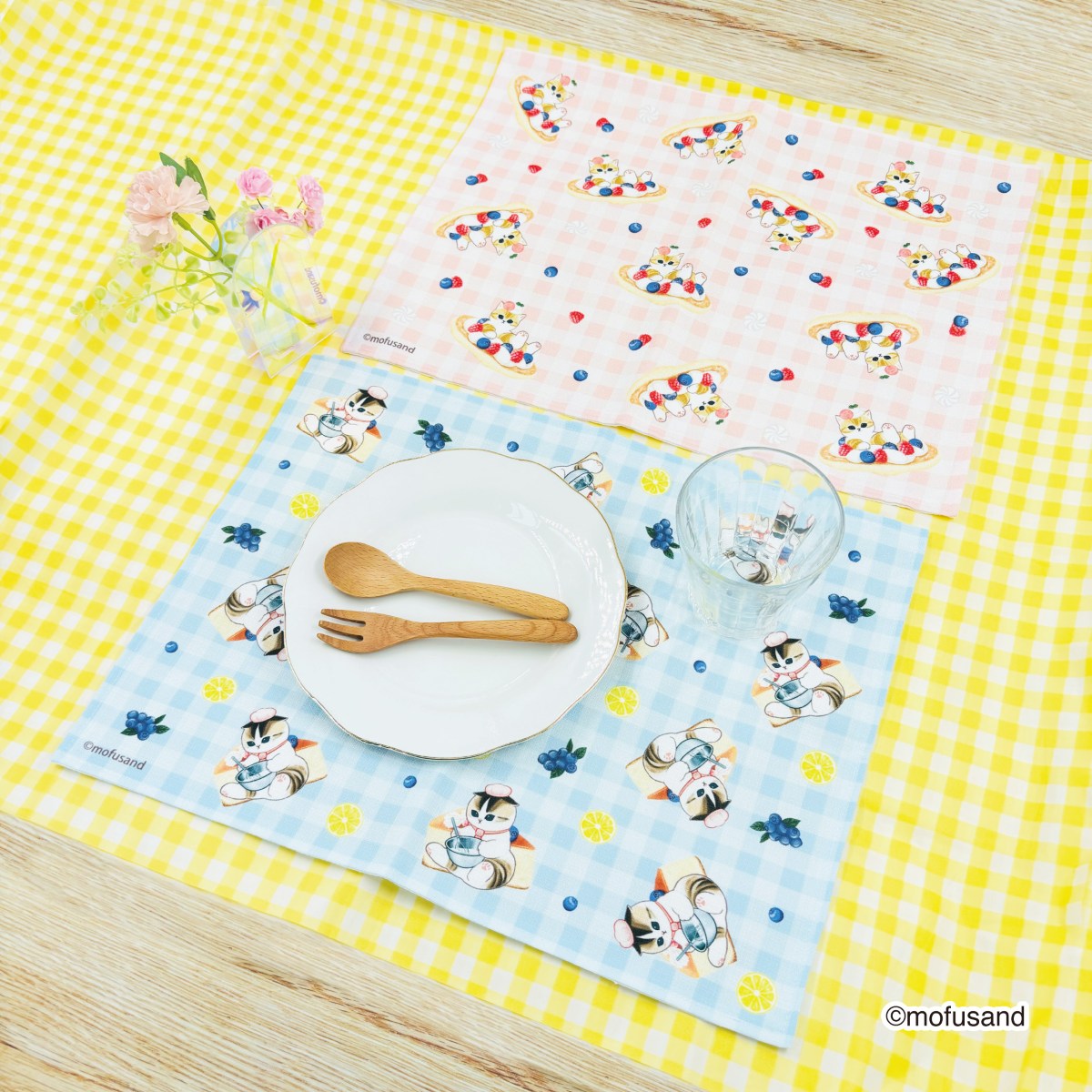 mofusand Placemat Sucre (Pink)