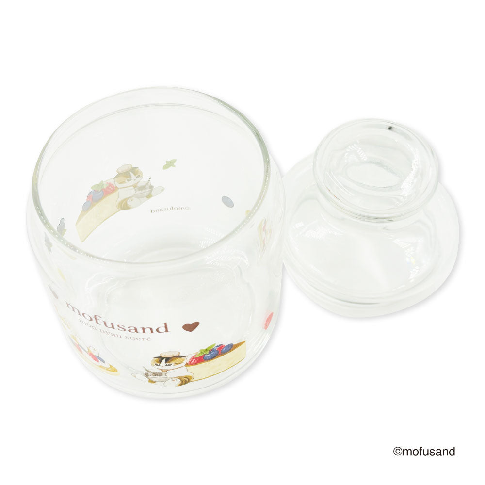 mofusand Glass Canister Sucre