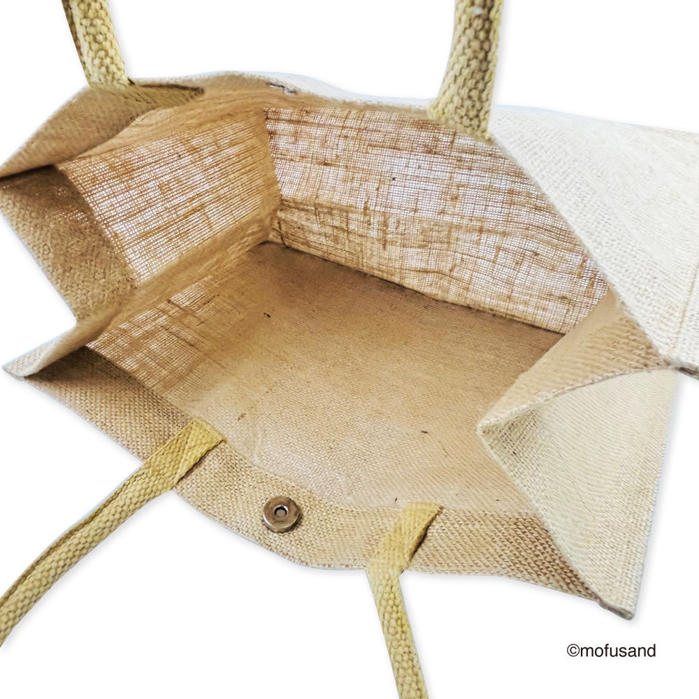 mofusand Jute Bag M Sucre