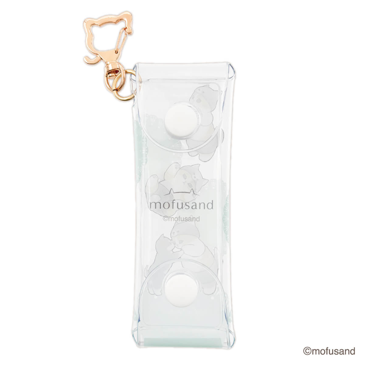 mofusand Clear Lip Case (Wolf Meow)
