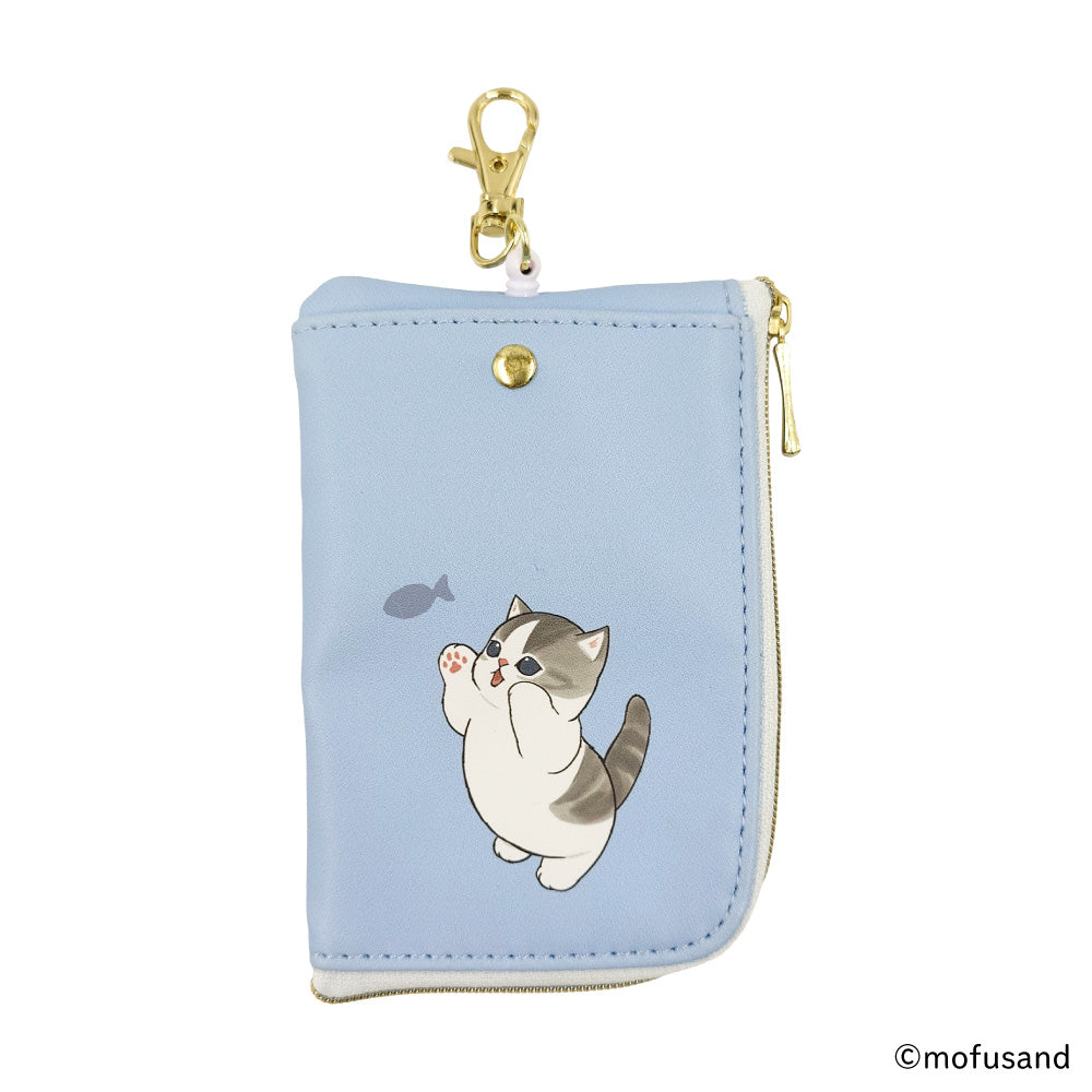 mofusand 키 & 패스 케이스 상어냥들의 사이 좋은 Days