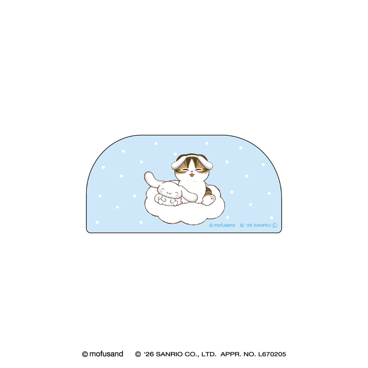 mofusand×三丽鸥 亚克力夹子 (大耳狗)