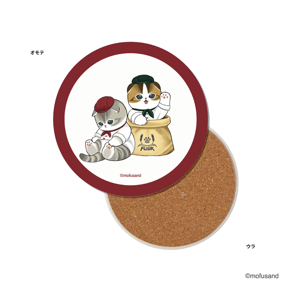 mofusand Mofumofu 烘焙坊 吸水杯墊