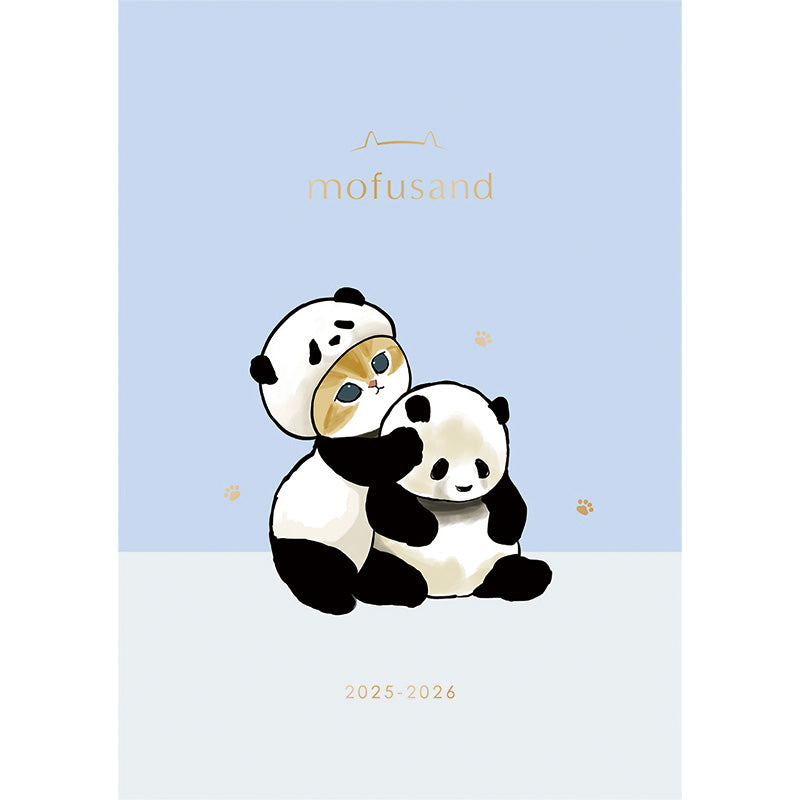 mofusand A6マンスリーダイアリー(パンダにゃん) | mofusandもふもふ