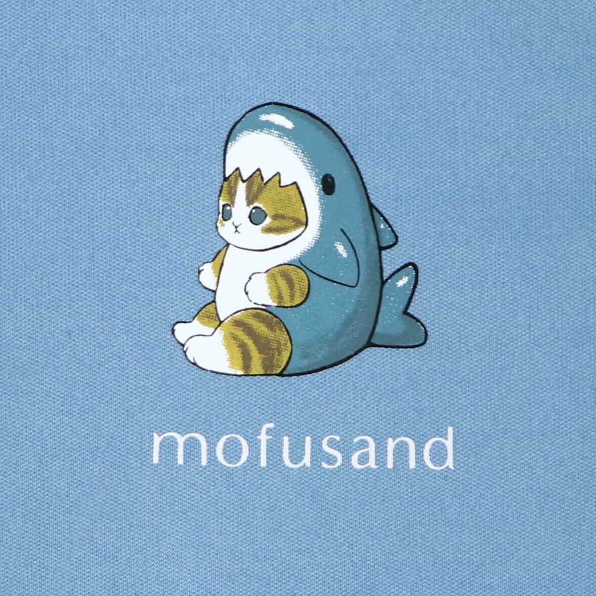 mofusand Rash Guard (Shark Meow・Navy)