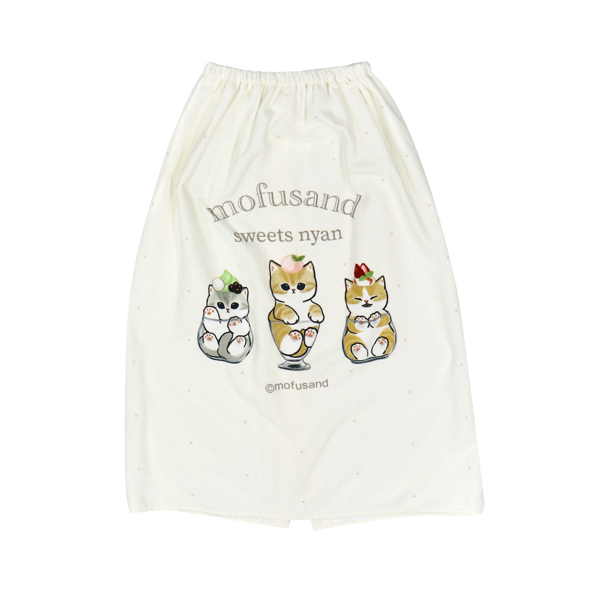 mofusand ラップタオル(スイーツにゃん・ベージュ) | mofusandもふもふ