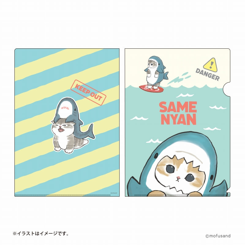mofusand Marine Life Cat Clear file (keeping)