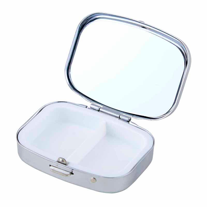 mofusand 带迷你存储的紧凑型镜子(Kuroneko)