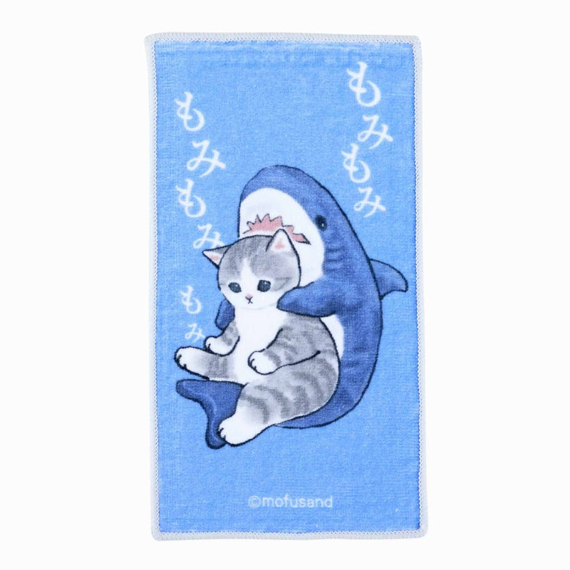 mofusand Set of 3 towels (shark Nyan)