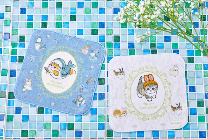 mofusand mofumofu存放手巾(兔仔猫)