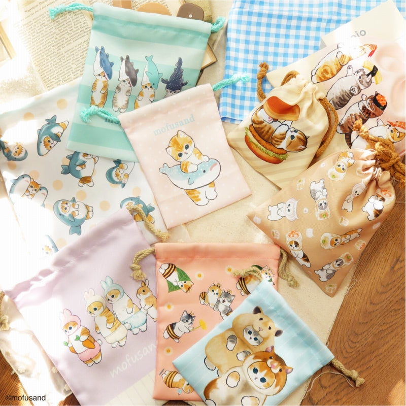 mofusand 3p 드로 스트링 (animaru)