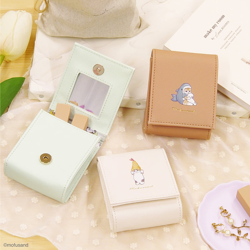 mofusand リップポーチ ワンポイント(さめ)