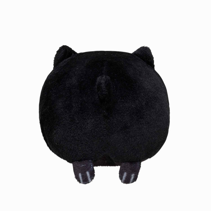mofusand Tiny Round Meow Plush (Black Meow)