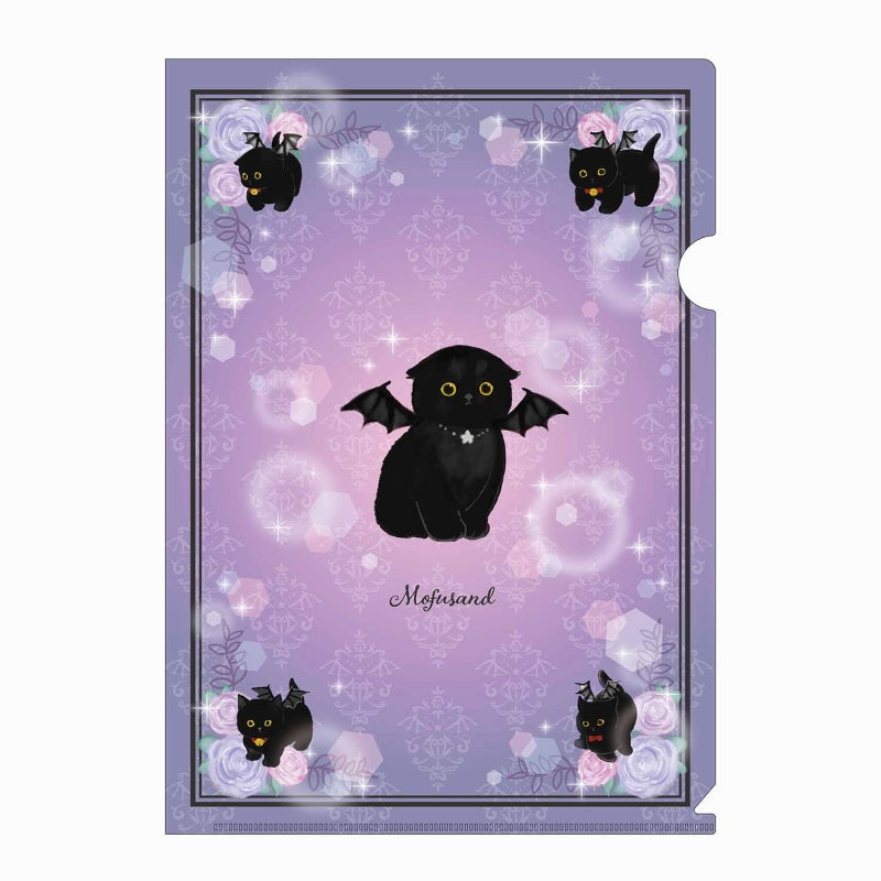 mofusand もふもふストア クリアファイル(くろねこ)