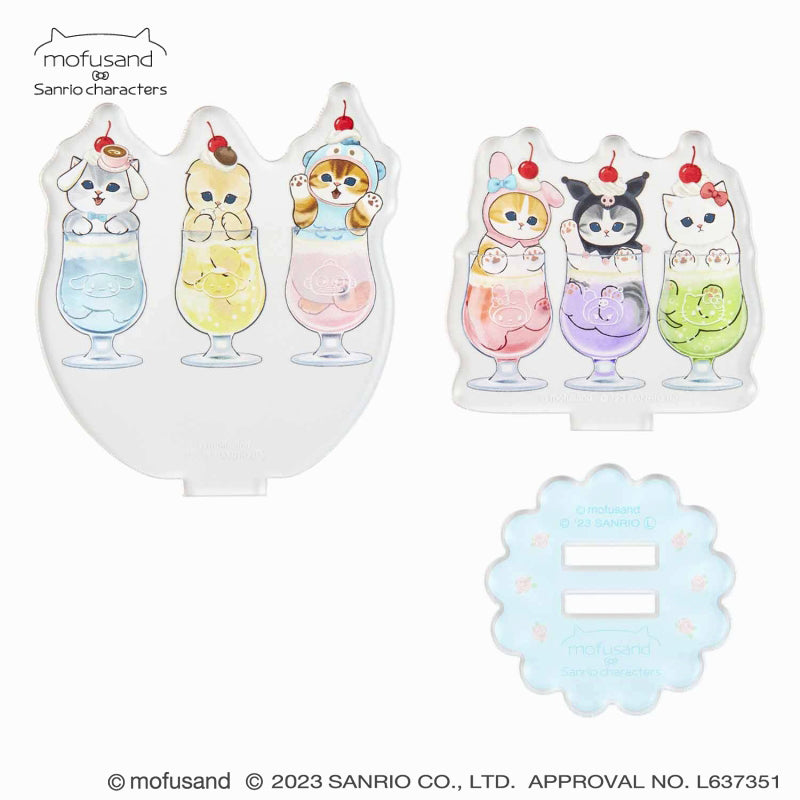 mofusand×三麗鷗 層丙烯酸架(蘇打)