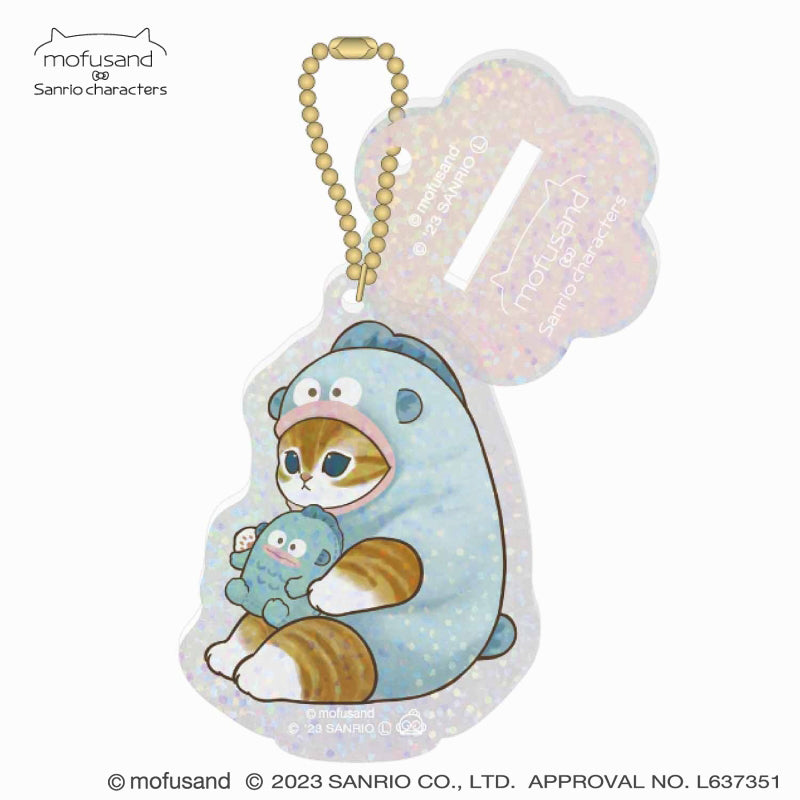 mofusand× Sanrio Characters Ackry Keychain Collection (6 types in total)