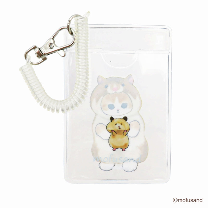 mofusand 클리어 패스 케이스 (Hamusuta)