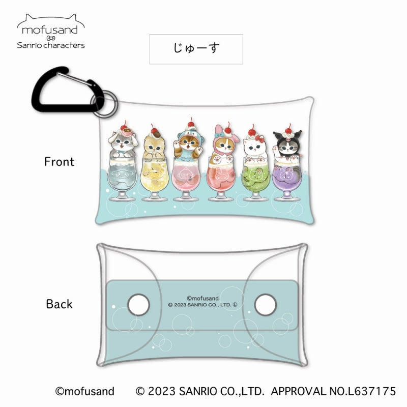 mofusand× Sanrio Characters Clear Multi Case S (Jusu)