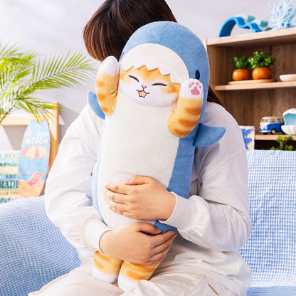 mofusand BOARD SHARK! 롱 상어냥 쿠션 인형