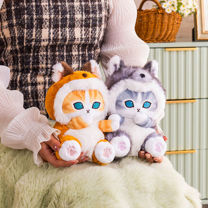 mofusand WOODLANDS Sitting Poseable Plush (Fox Meow)