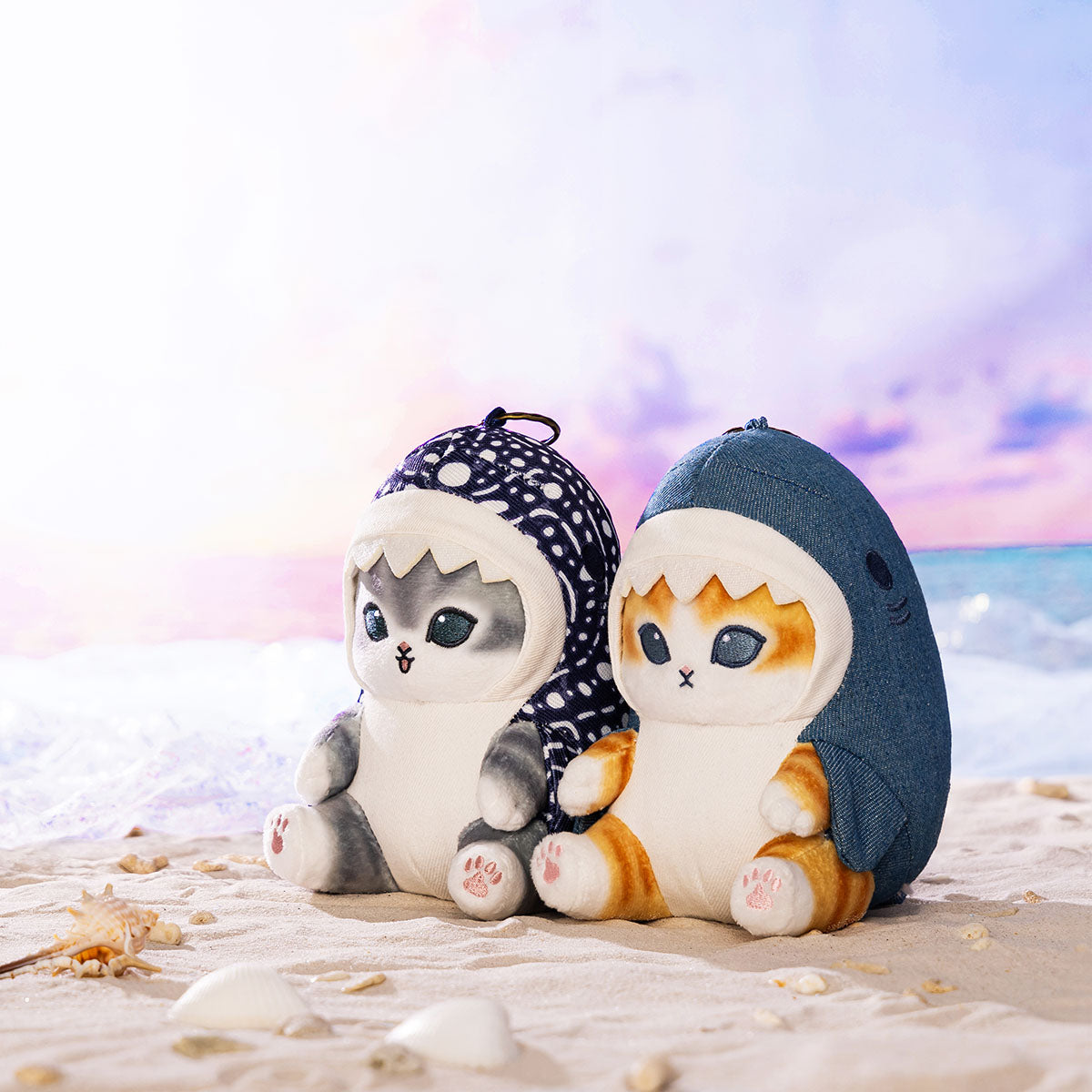 mofusand BOARD SHARK! 데님 상어냥 마스코트 (인디고)