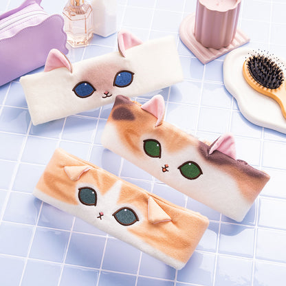 mofusand 고양이 헤어밴드 (스코티시 폴드)